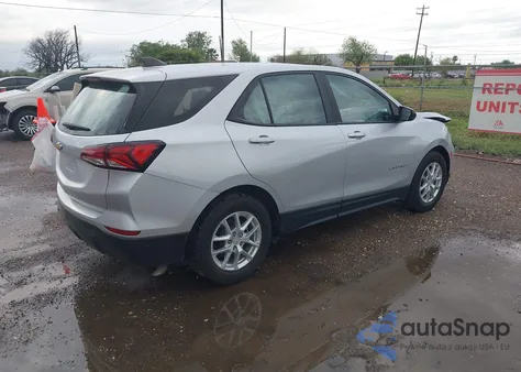 2022 Chevrolet Equinox Fwd Ls из США, поврежденный, VIN 3GNAXHEV9NS114301